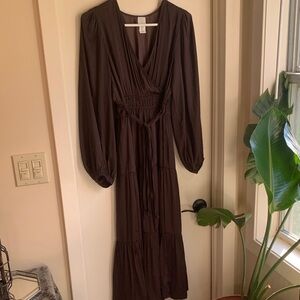Joie Chocolate Brown Maxi Dress
